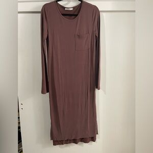 Long Sleeve T-Shirt Dress